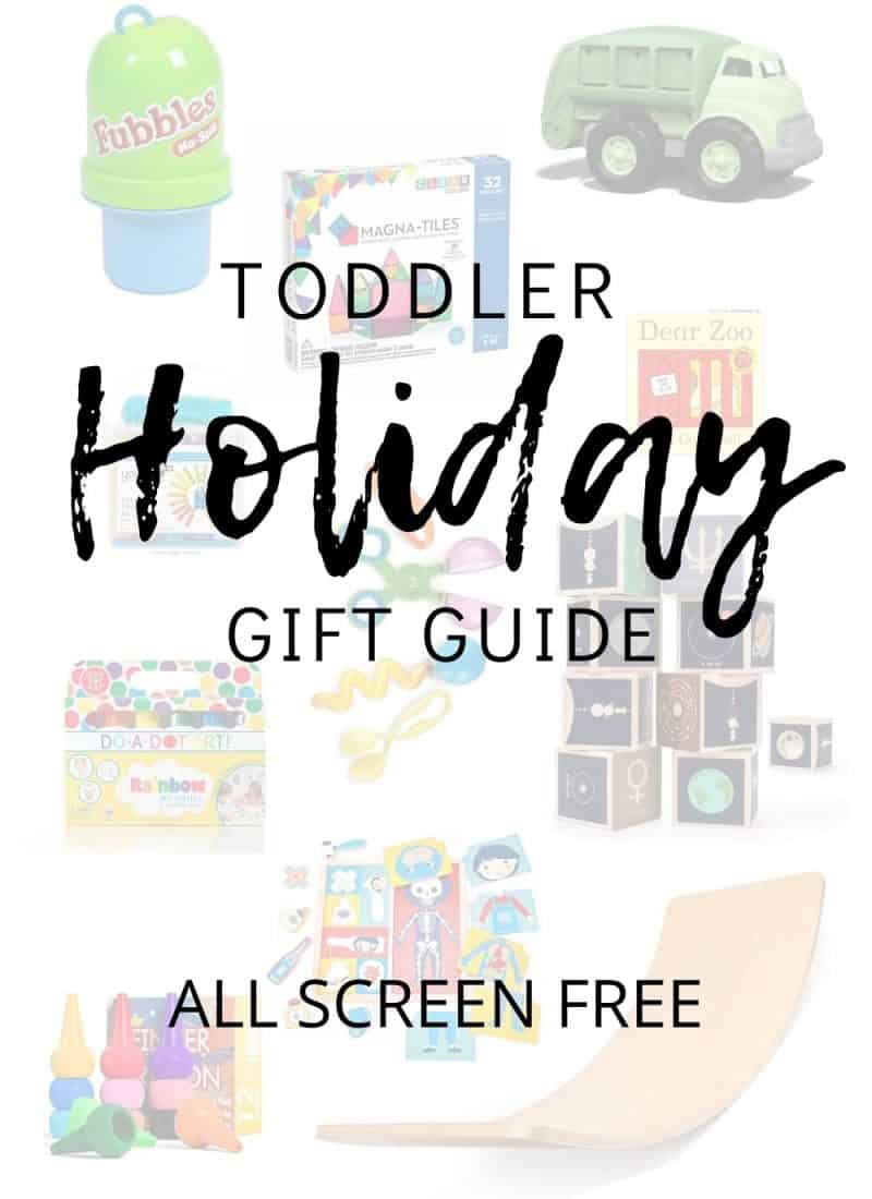 Screen-Free Toddler Gift Guide