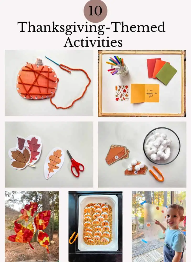 Fall Preschool Activities