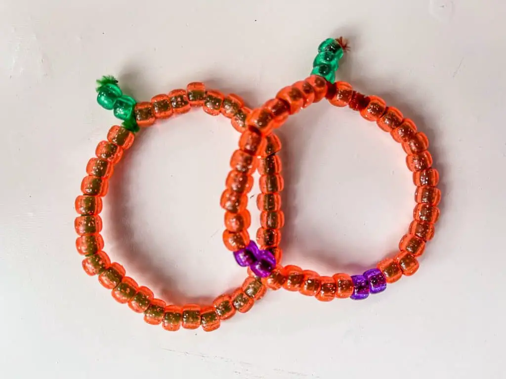 pumpkin bead activity 