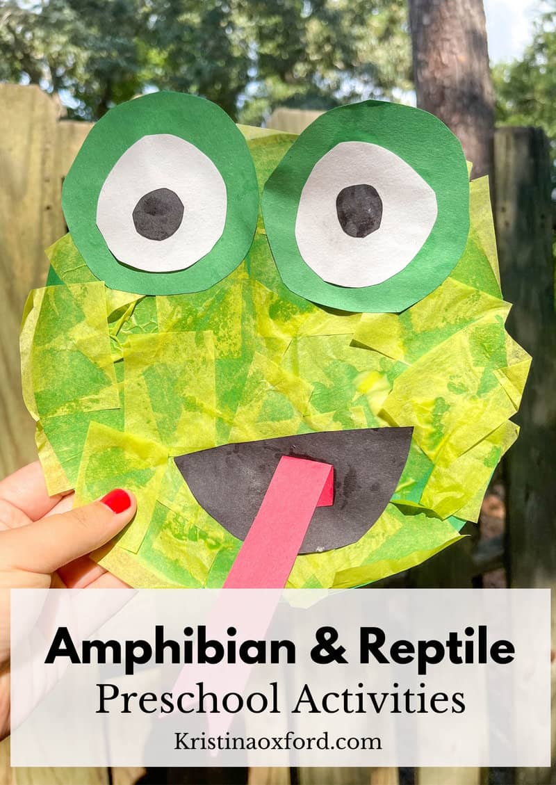 Reptile and Amphibian Preschool Activities Activities Kristina Oxford