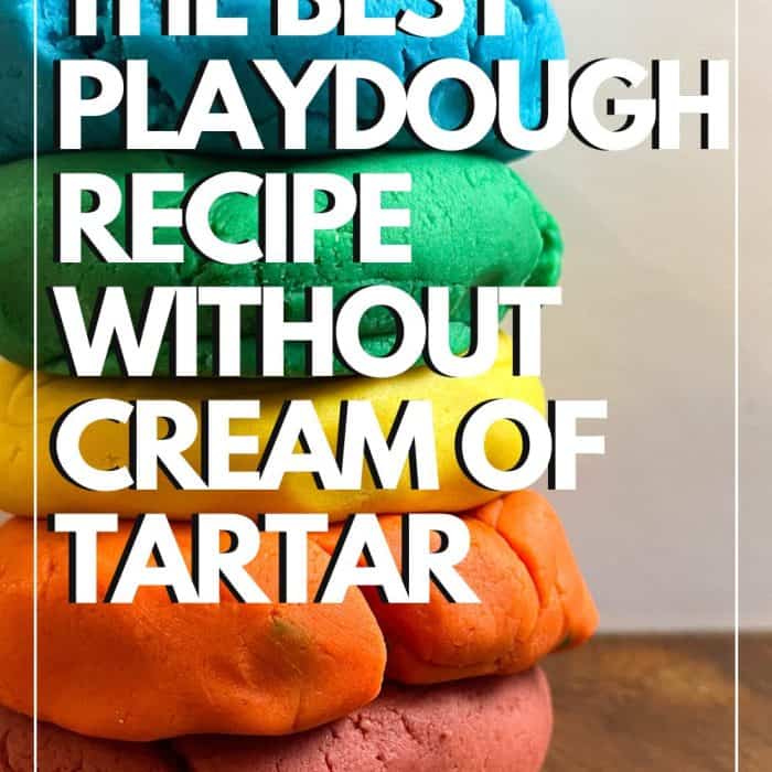 The best play dough recipe without cream of tartar