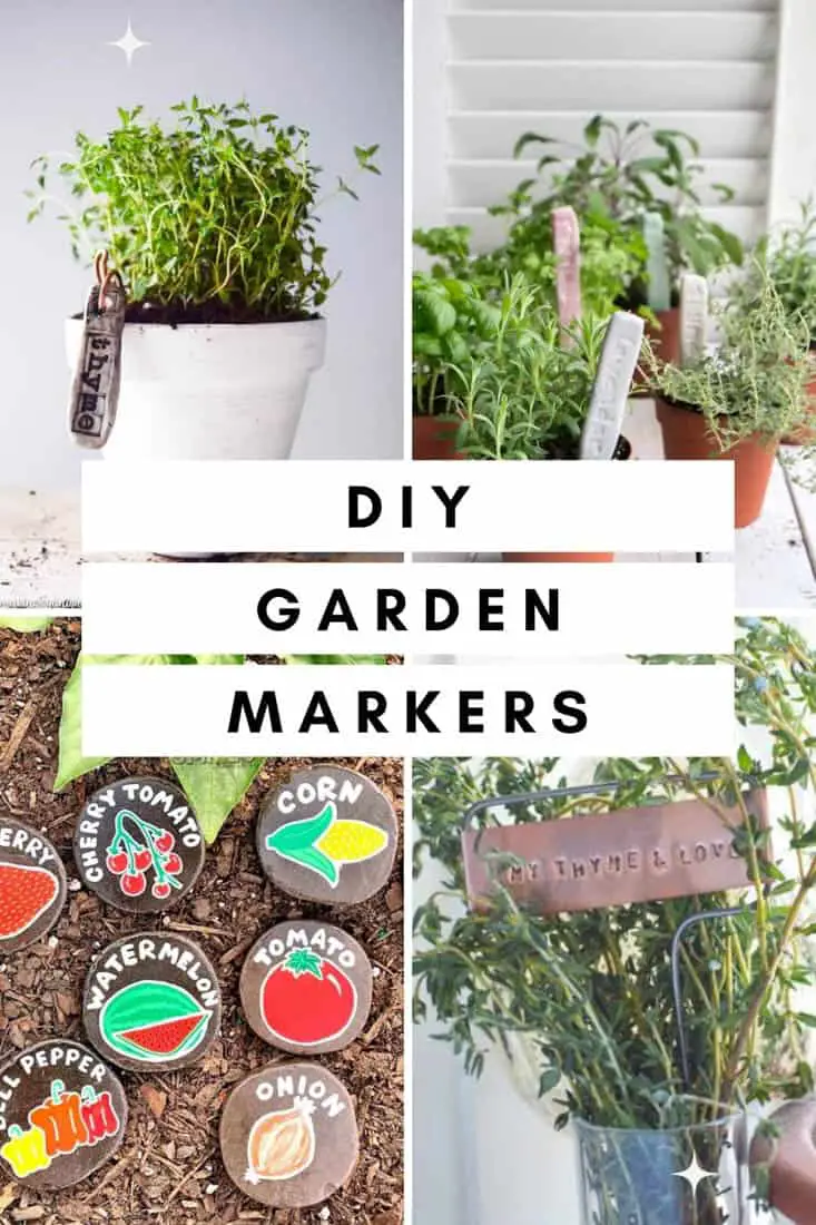 10 Fun DIY Garden Markers