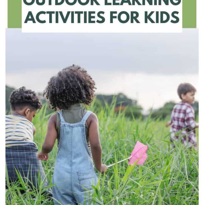 Hands-on outdoor learning activities for kids
